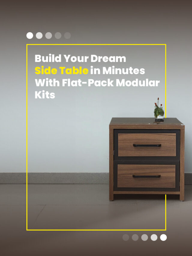 Build Your Dream Side Table in Minutes With Flat-P