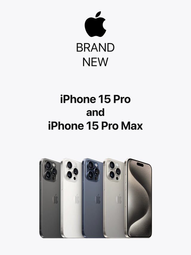 Apple's Brand New iPhone 15 Pro and iPhone 15 Pro 