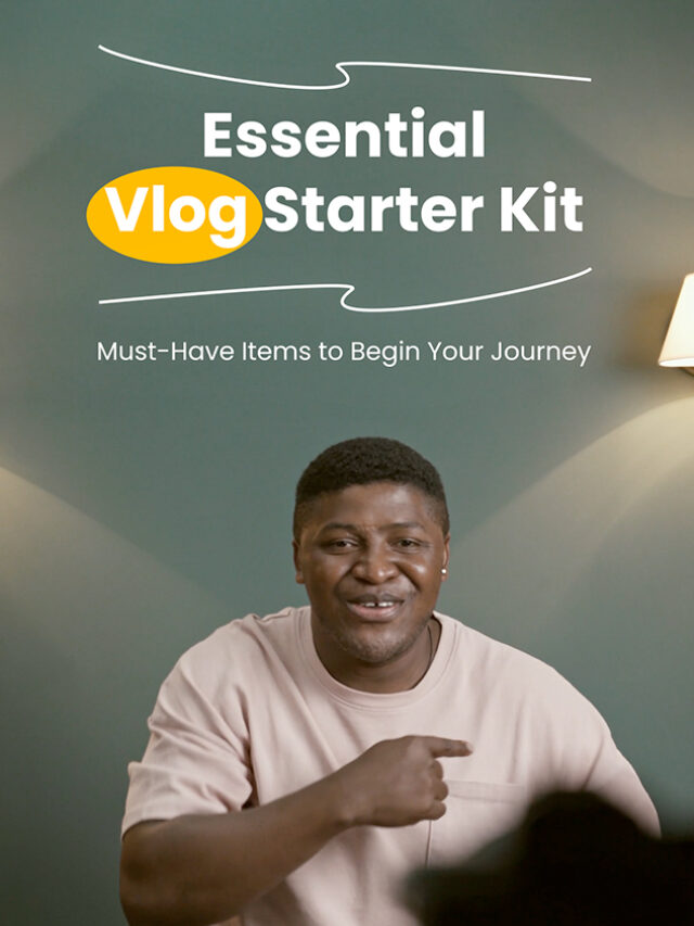Essential Vlog Starter Kit: Must-Have Items to Beg