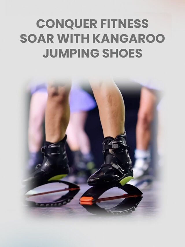 Conquer Fitness: Soar with Kangaroo Jumping Shoes