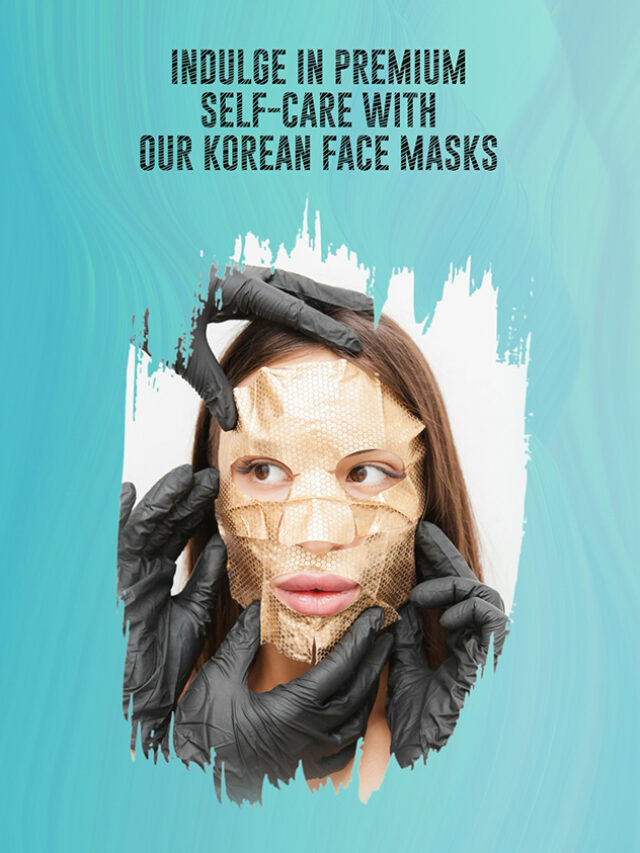Indulge in premium self-care with our Korean Face 