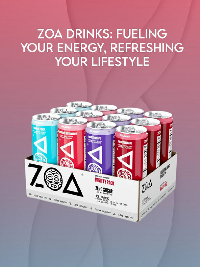 Zoa Drinks: Fueling Your Energy, Refreshing Your L