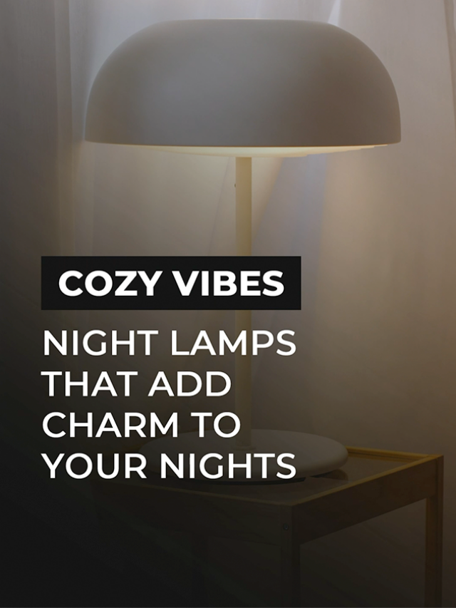 Cozy Vibes: Night Lamps That Add Charm to Your Nig